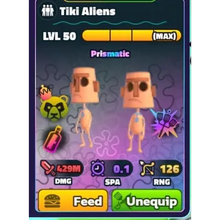 TIKI ALIENS NC PP SERIAL SILVER