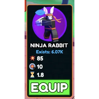 NINJA RABBIT | CARROT TOWER DEFENSE