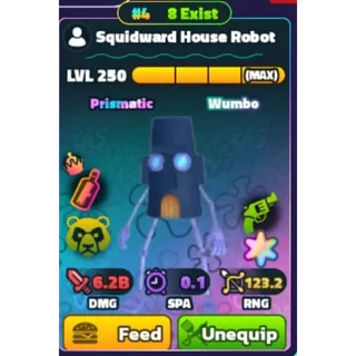 WUMBO SUPERSTAR SQUIDWARD HOUSE ROBOT NC HDS | SPONGEBOB TOWER DEFENSE
