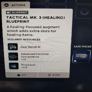 Tac Mk.3 (Heal) BP
