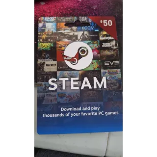 $50.00 USD Steam