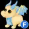 gold dragon f - adopt me roblox
