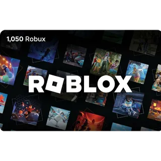 Roblox Digital Gift Card - 1,050 Robux [Digital Code]  [Instant delivery]