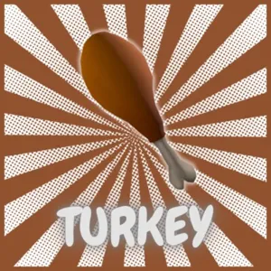 turkey and ice p