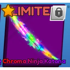 CHROMA NINJA KATANA| BLADE BALL