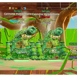 2 Jungle Cannons