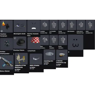 STACKED HEADLESS+KORBLOX ACCOUNT