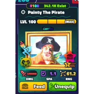 Painty The Pirate 5S NC PP 100# RB