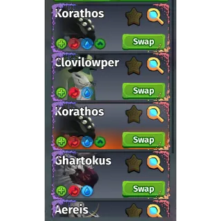 Creature Of Sonaria SLOTS READ DESCRIPTION!!!!!