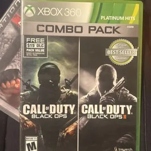 Call of duty black ops and black ops 2 