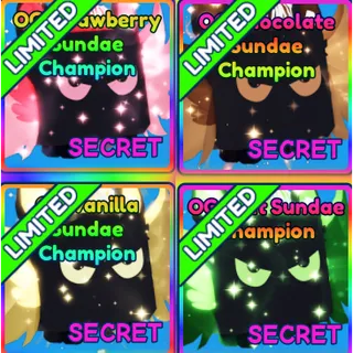 SECRET 4x OG SUNDAE CHAMPION
