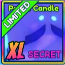 XL PEACE CANDLE SECRET ONLY 7 EXIST 