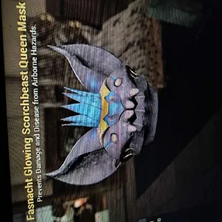 Glowing Scortchbeast Queen Mask
