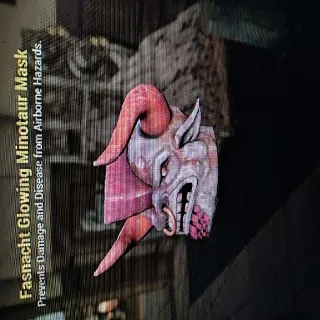 Glowing Minotaur Mask