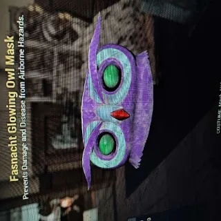 Glowing Owl Mask