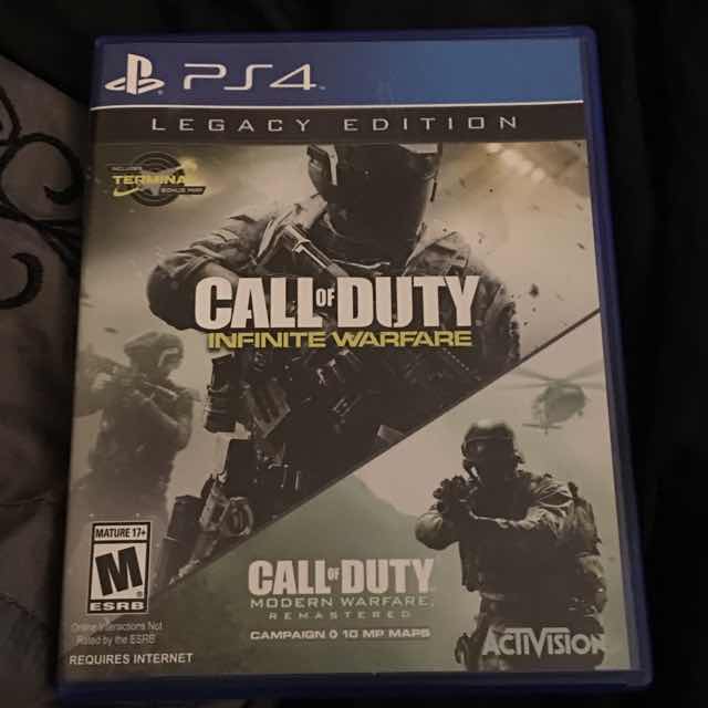 call of duty infinite warfare ps4 used