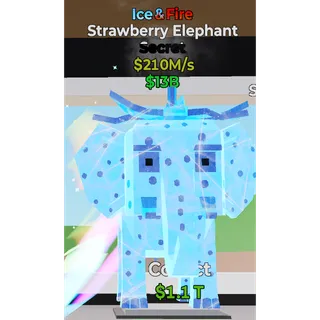Fortnite Steal the Brainrot Strawberry Elephant Ice & Fire