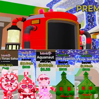 Fortnite Steal the Brainrot - Eternal Machine Lovely and Zombie