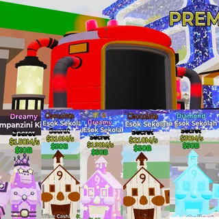 Fortnite Steal the Brainrot - Eternal Machine Dreamy and Chocolate