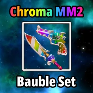 Chroma Bauble Set