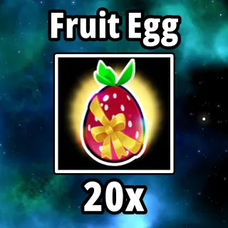 20x Fruit Egg