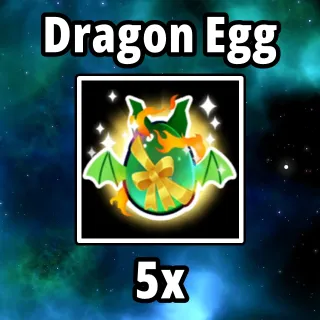 5x Dragon Egg