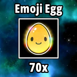 70x Emoji Egg