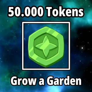 50.000 Trade Token - Grow a Garden