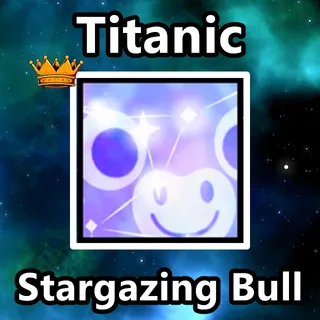 Titanic Stargazing Bull