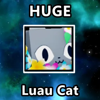 Huge Luau Cat