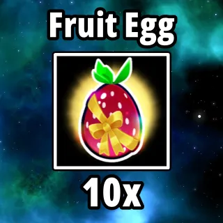 10x Fruit Egg