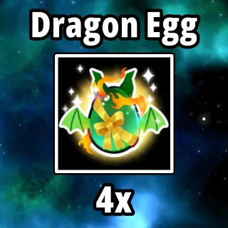 4x Dragon Egg