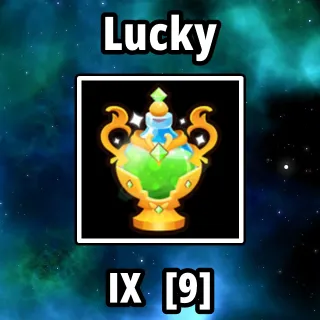 10x Lucky 9 potion
