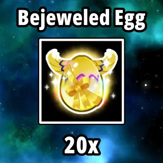 Bejeweled Egg 20x