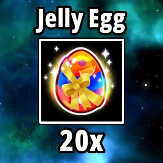 20x Jelly Egg