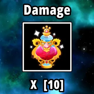 10x Damage 10 potion