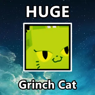 Huge Grinch Cat