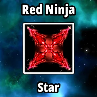 Red Ninja Star