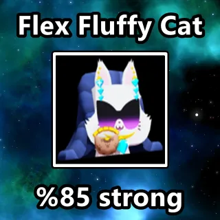 Flex Fluffy Cat