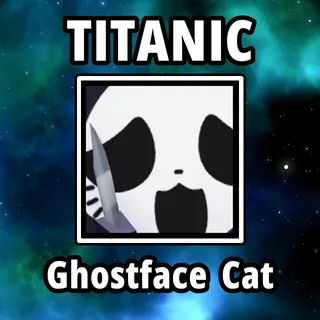 Titanic Ghostface Cat