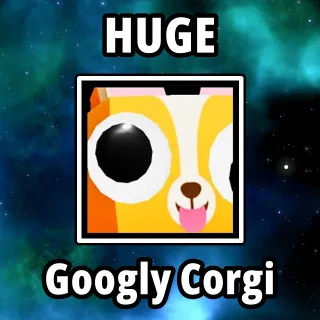 Huge Googly Corgi