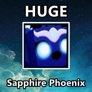 Huge Sapphire Phoenix