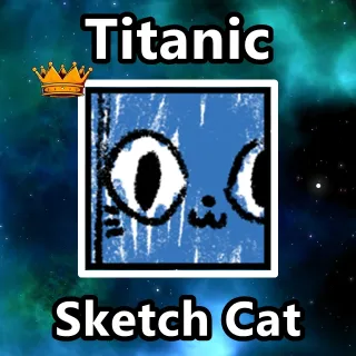 Titanic Sketch Cat