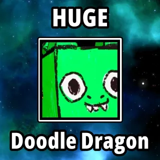 Huge Doodle Dragon