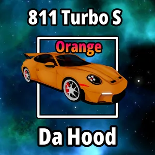 811 Turbo S orange - Da Hood