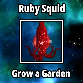7x Ruby Squid