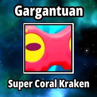 Gargantuan Super Coral Kraken