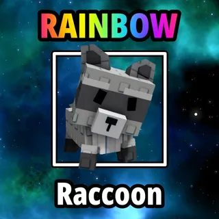 Rainbow Raccoon