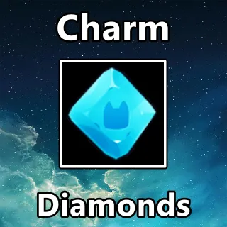 5x Diamonds Charm