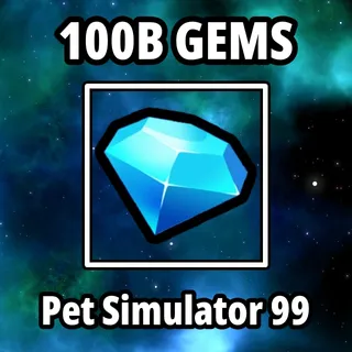 100B Gems PS99 - Pet Simulator 99